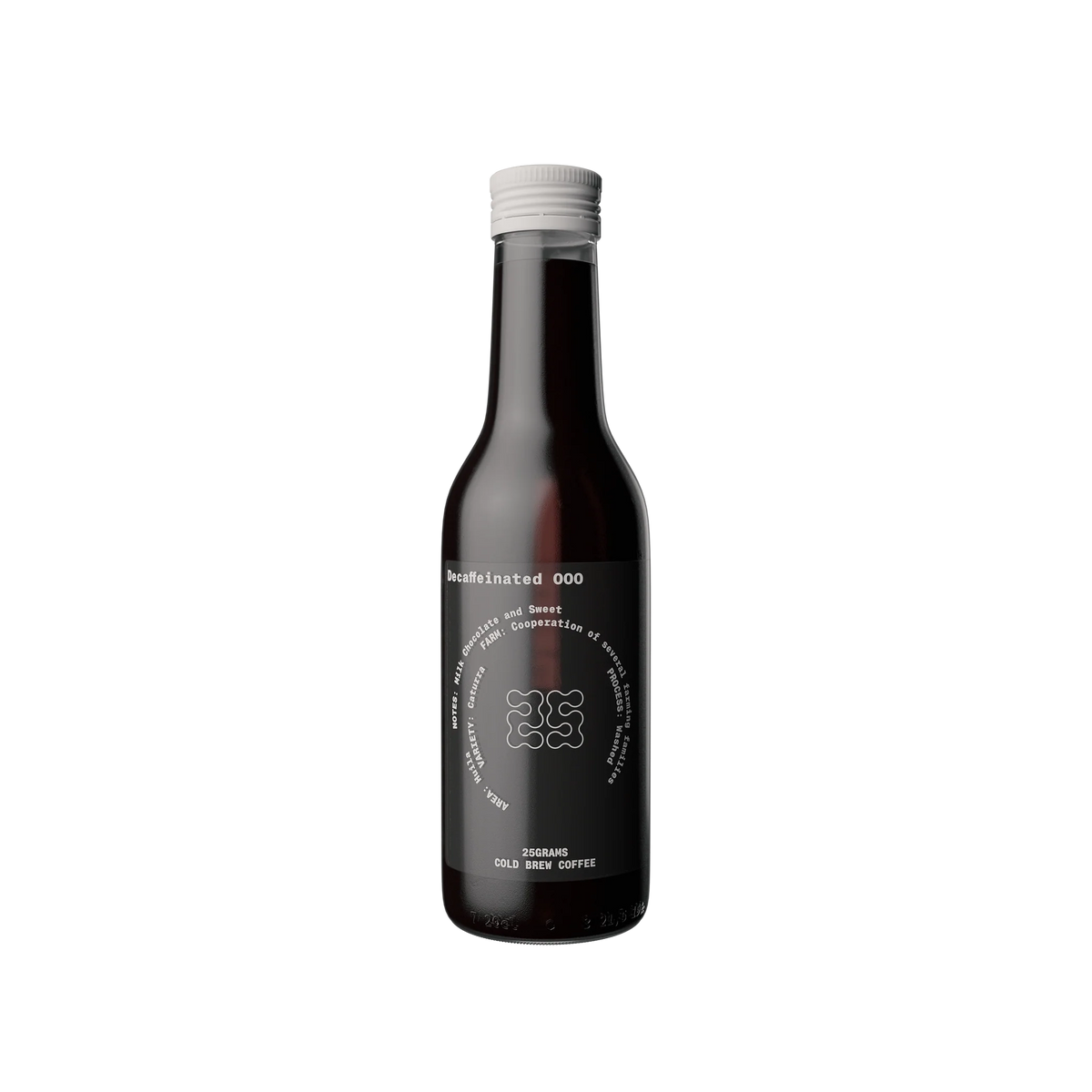 Flasche Cold Brew entkoffeiniert