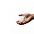 Hand hält transparenten Melodrip